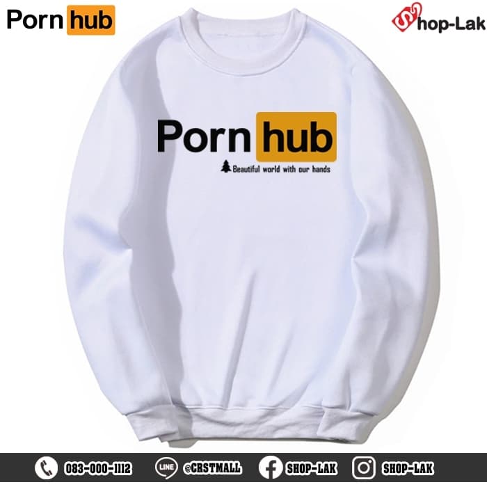 Porn hub เสื้อกันหนาว เสื้อแขนยาว ผ้านุ่ม